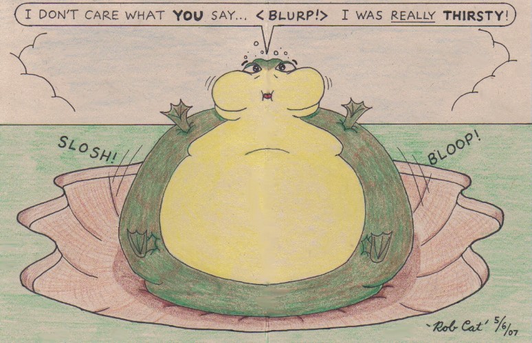 Bloated Toad