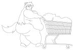 Shopping___Lineart_by_GameLink7.png